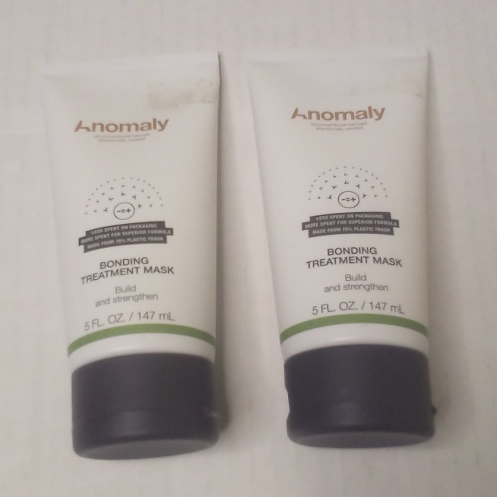 Anomaly Bonding Treatment Mask Dry Damaged Hair 8 FL Oz Lot of 2